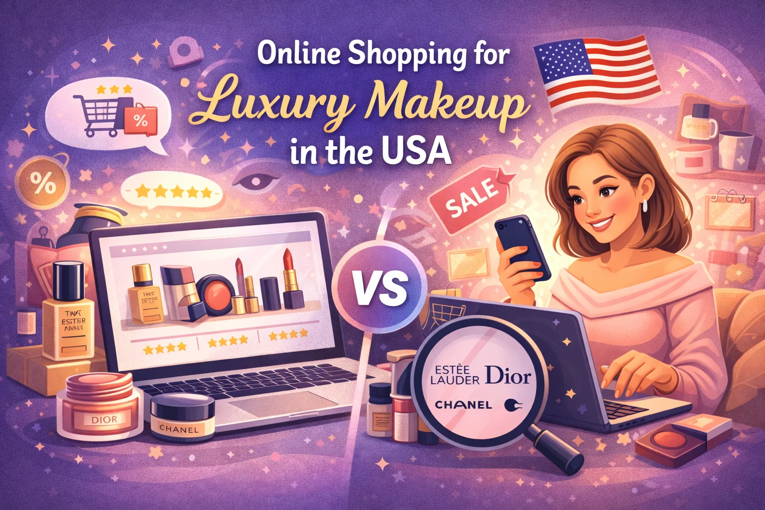 Online Shopping for Luxury Makeup in the USA
