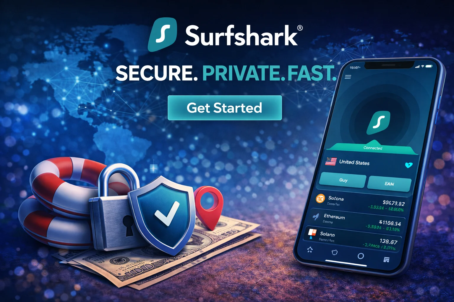 Surfshark offers