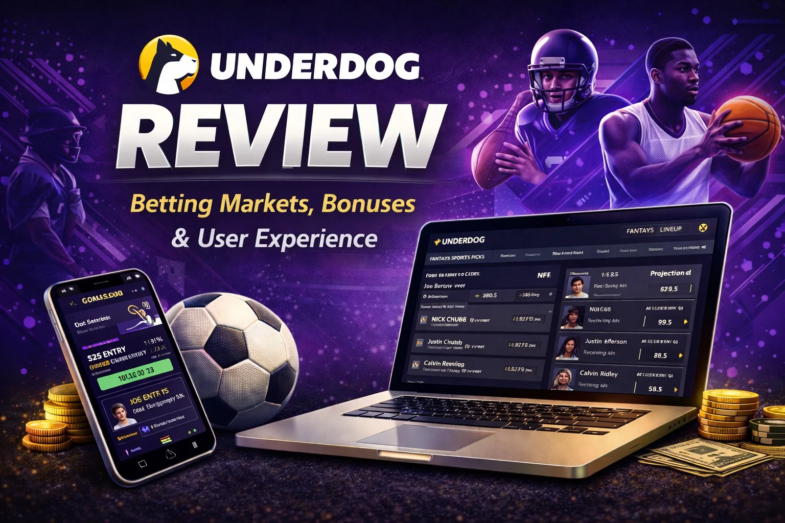 Underdog Sports Review - Fantasy Picks, User Experience, & Legality