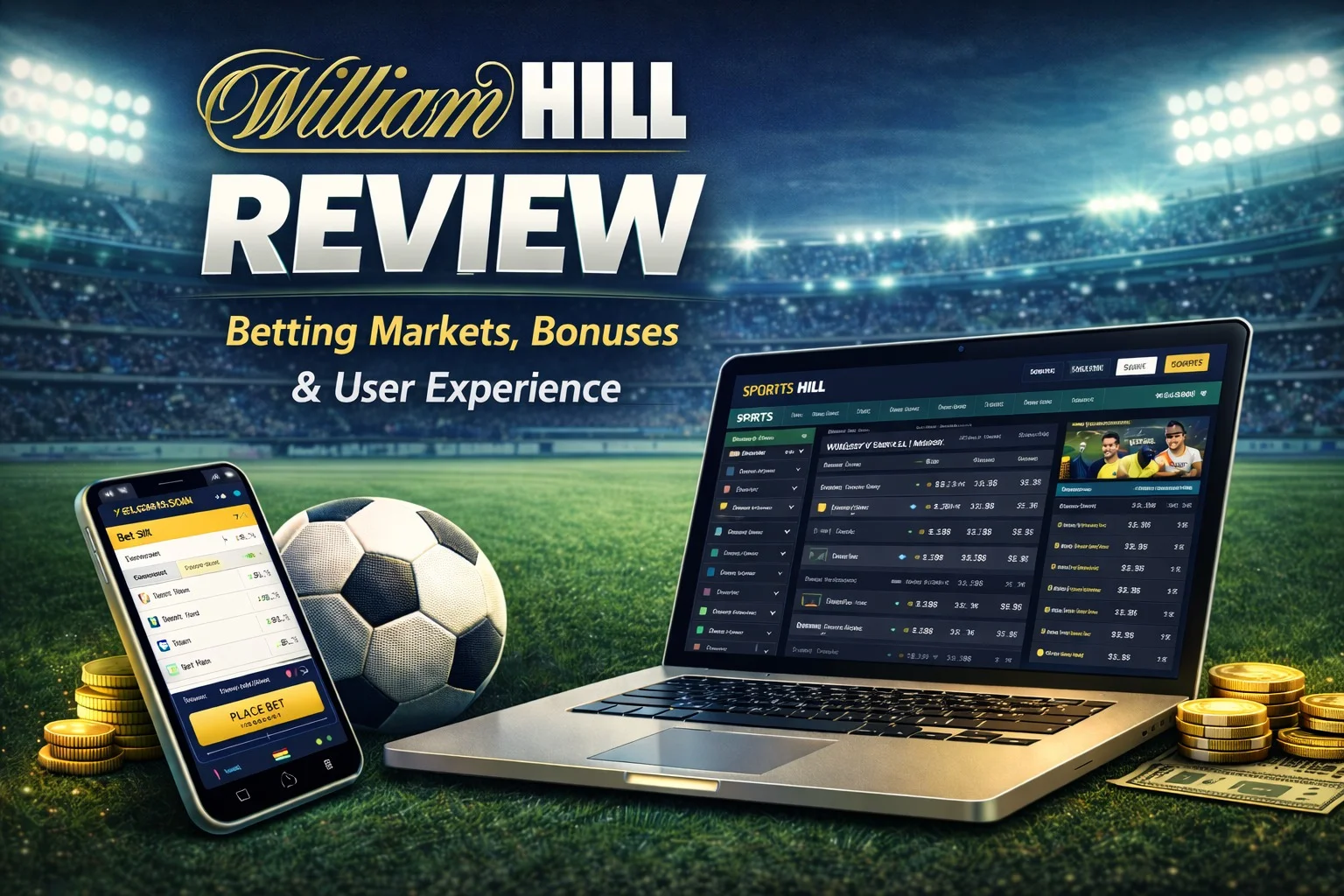 William Hill Review - Old Leading Bookmaker with Strong Global Sportsbook